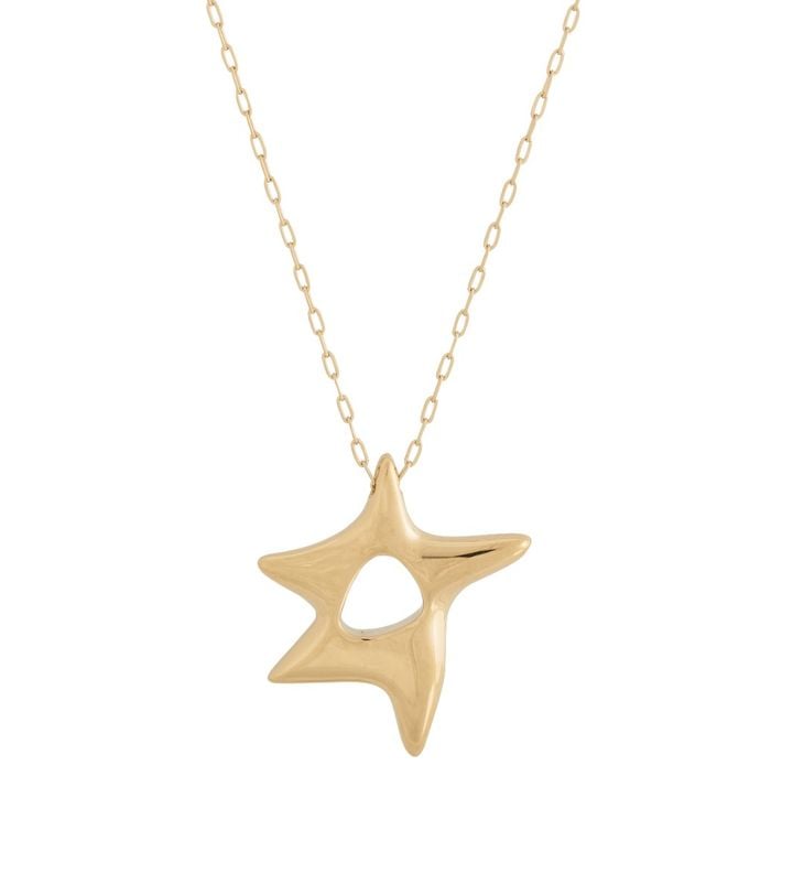 Aster Necklace L Gold