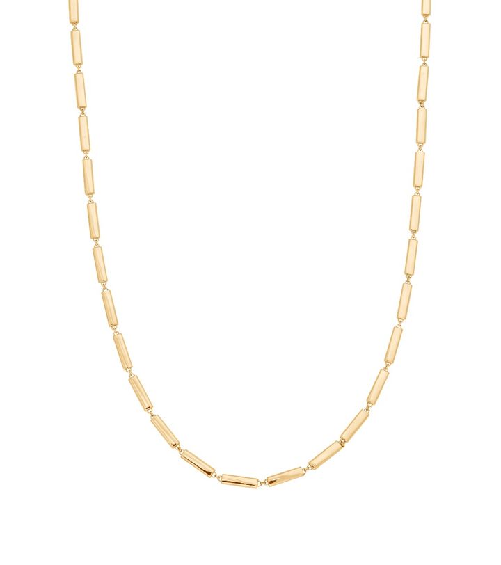 Bar Necklace Multi Gold