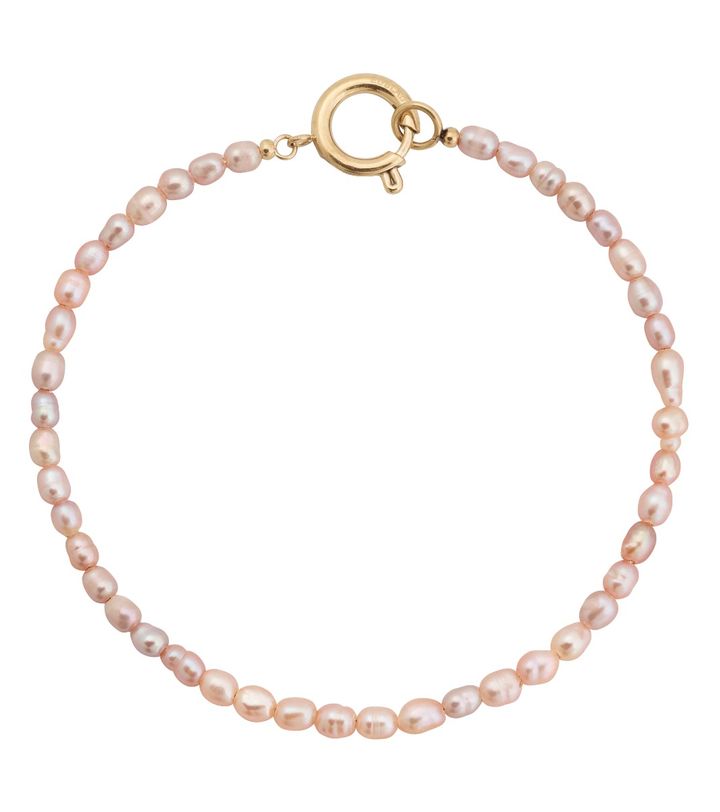 Collier Pearl Bracelet Pink Gold