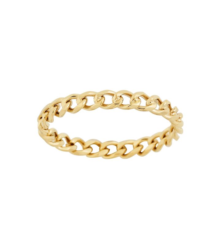 Cuban Chain Ring Gold