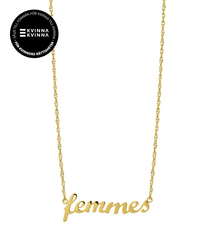 Femmes Necklace Gold