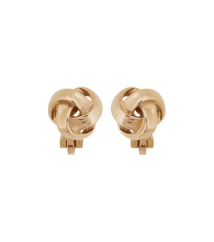 Gala Clip-On Earrings Gold