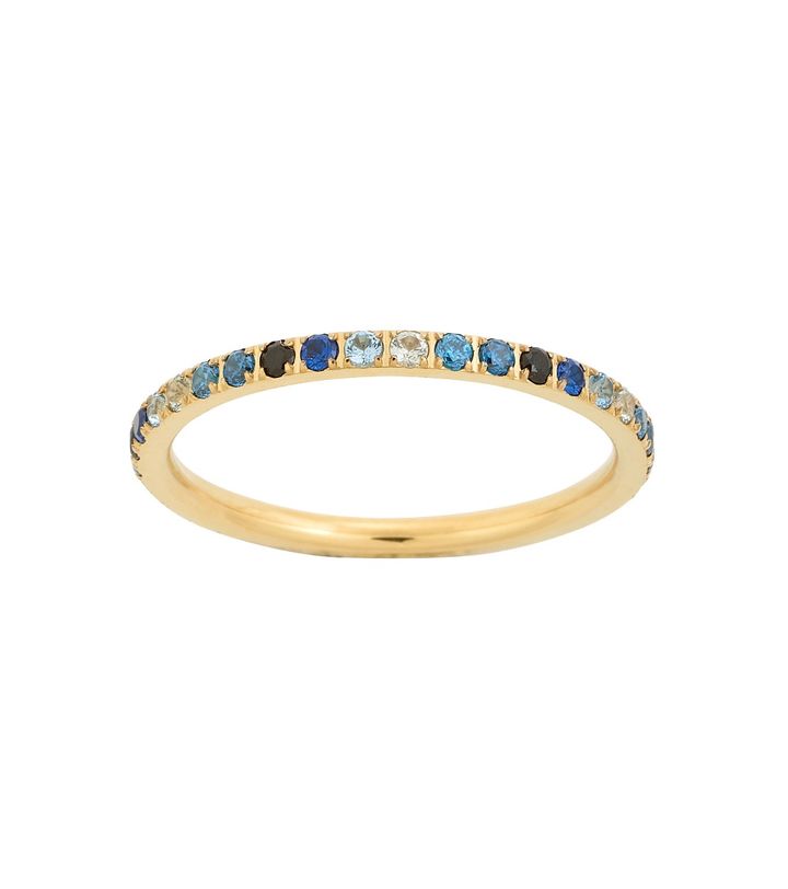Glow Ring Mini Multi Lazuli Gold