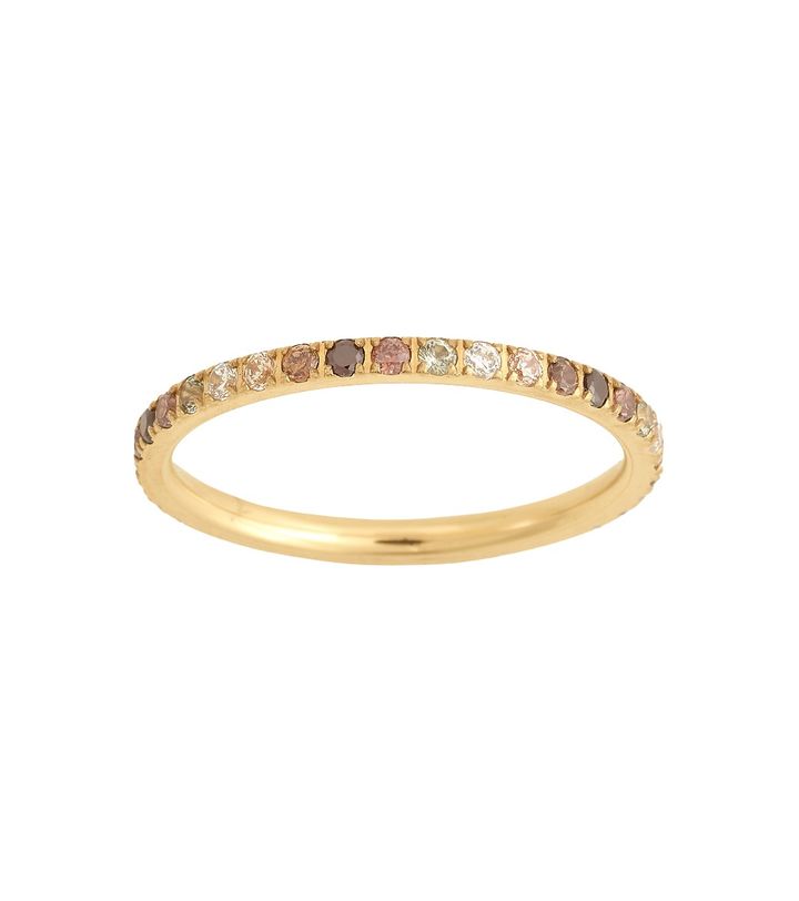 Glow Ring Mini Multi Sepia Gold
