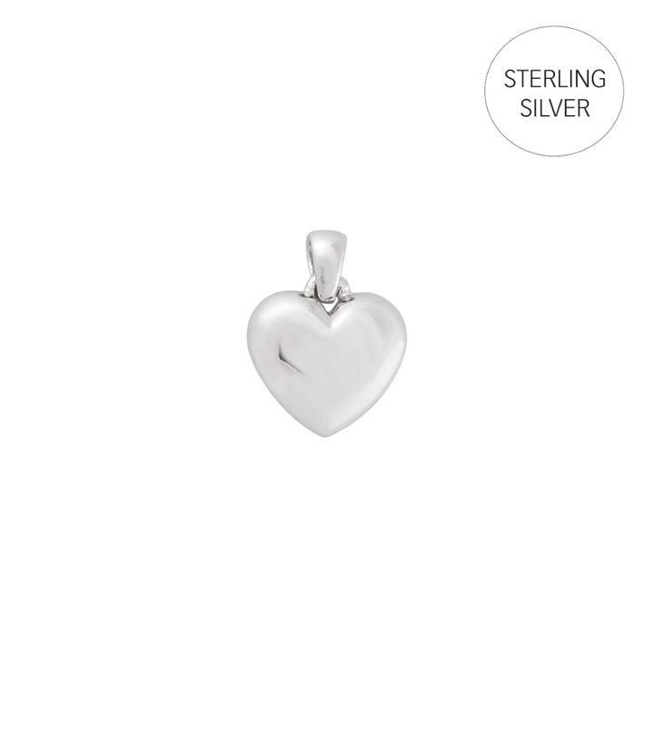 Heart Charm Silver
