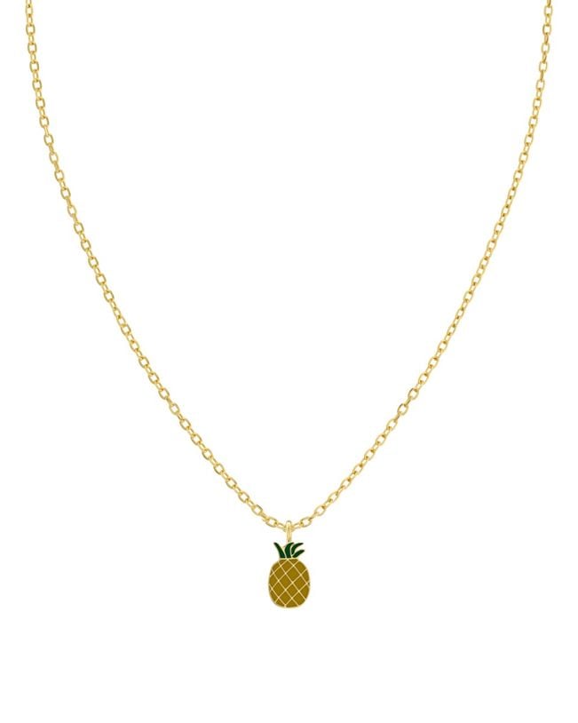 Laguna Necklace Pineapple Kids Gold