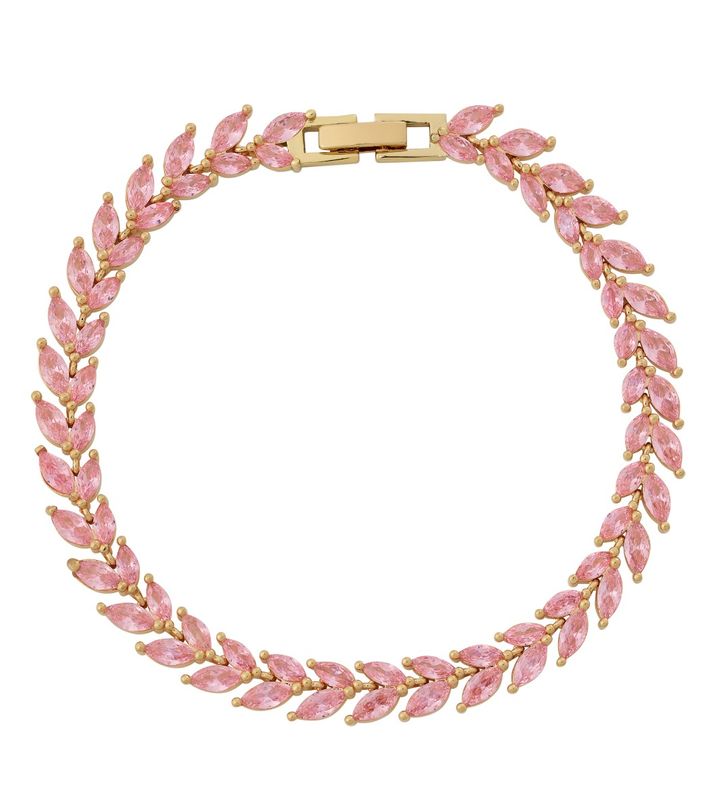Laurel Bracelet Pink Gold