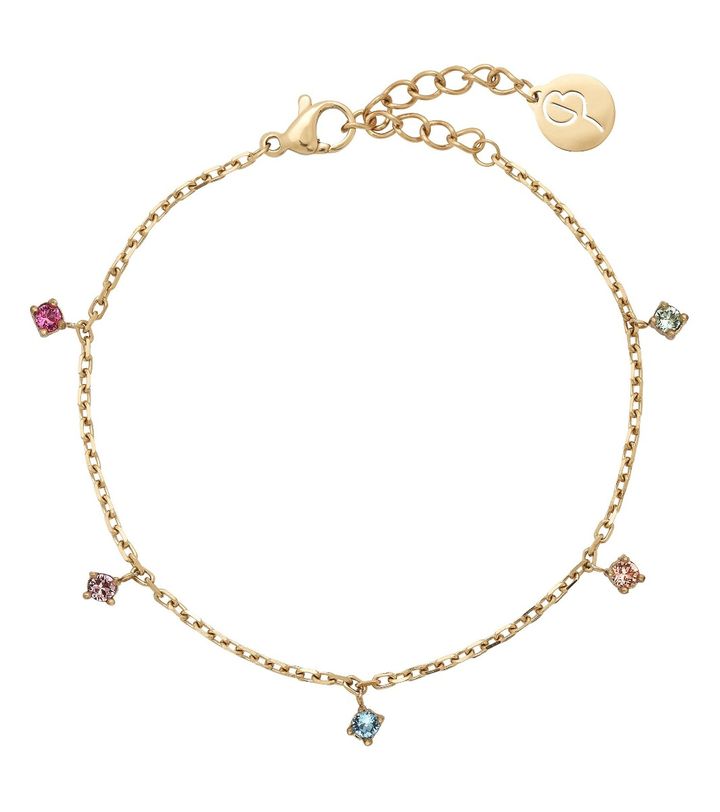 Leonore Mini Bracelet Multi Mix Gold