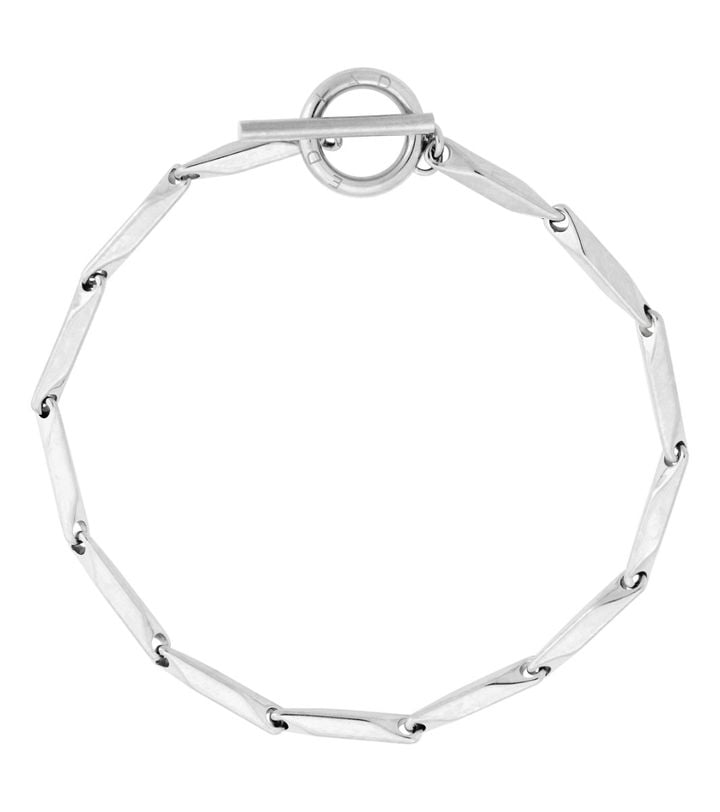 Oblique Bracelet Steel