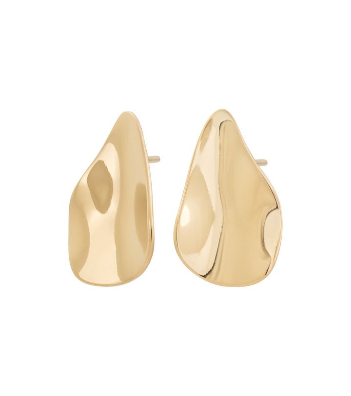 Oyster Studs S Gold