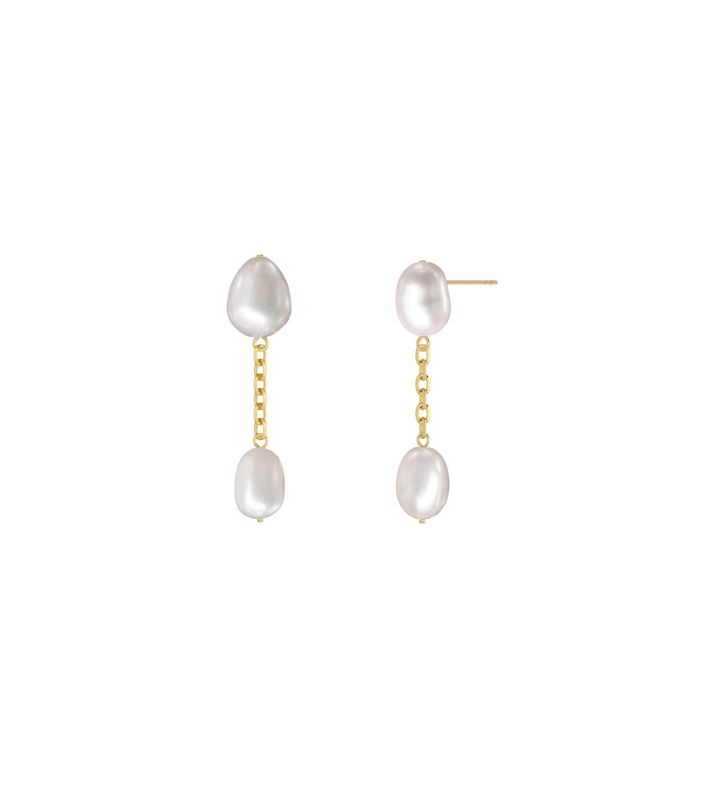 Pacific Earrings S Gold