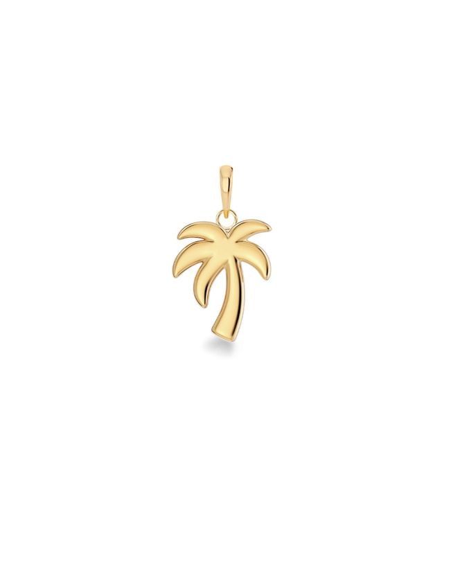 Palm Tree Charm Gold