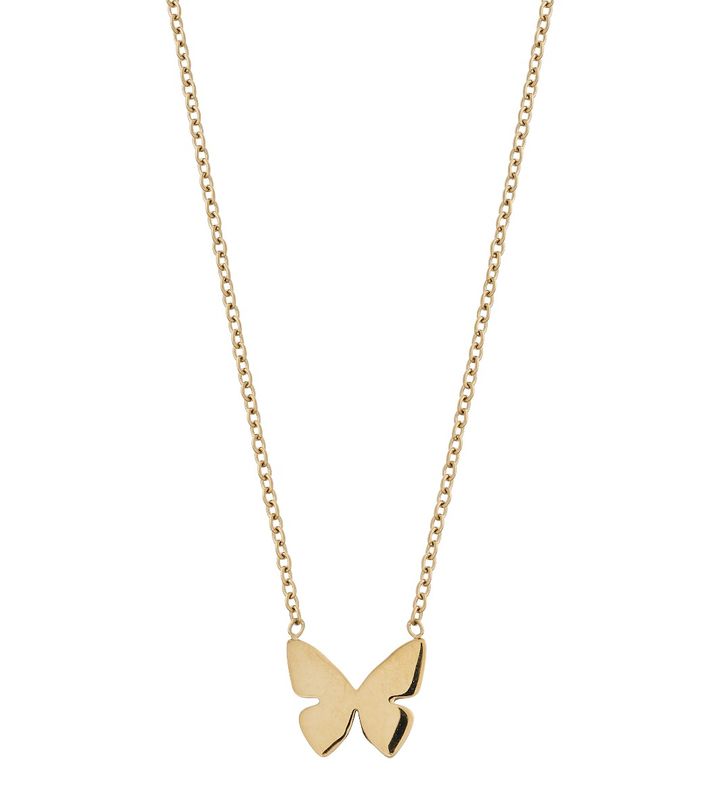 Papillon Necklace Gold