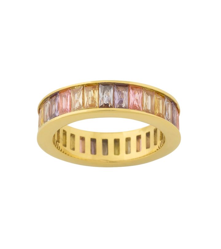Radiant Ring Pansy Gold