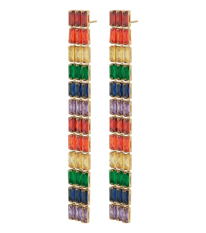 Rainbow Earrings Maxi Gold