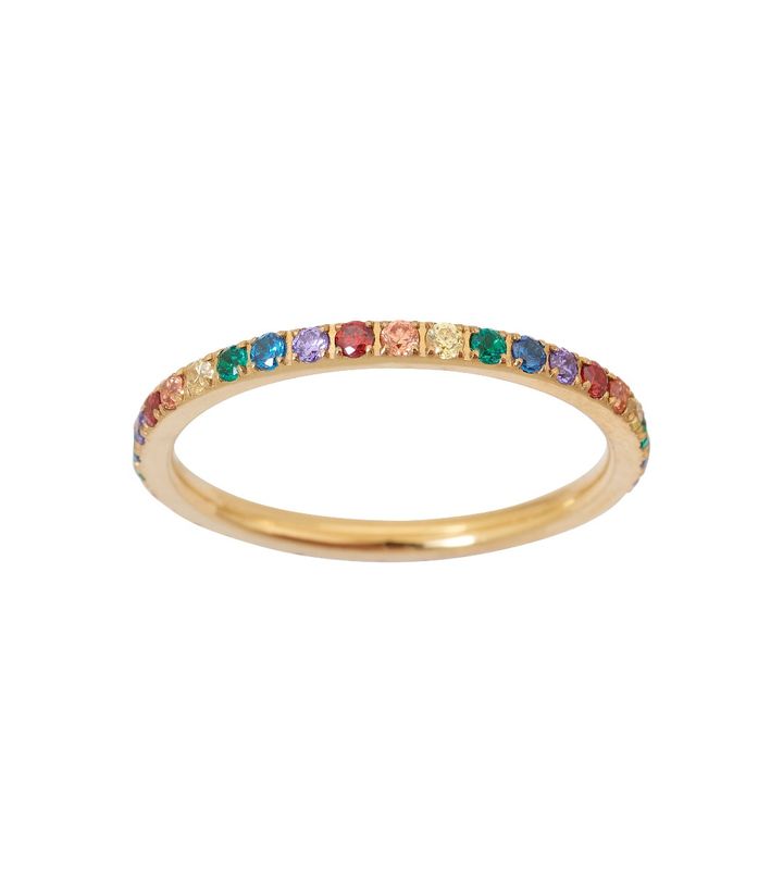 Rainbow Ring Mini Gold