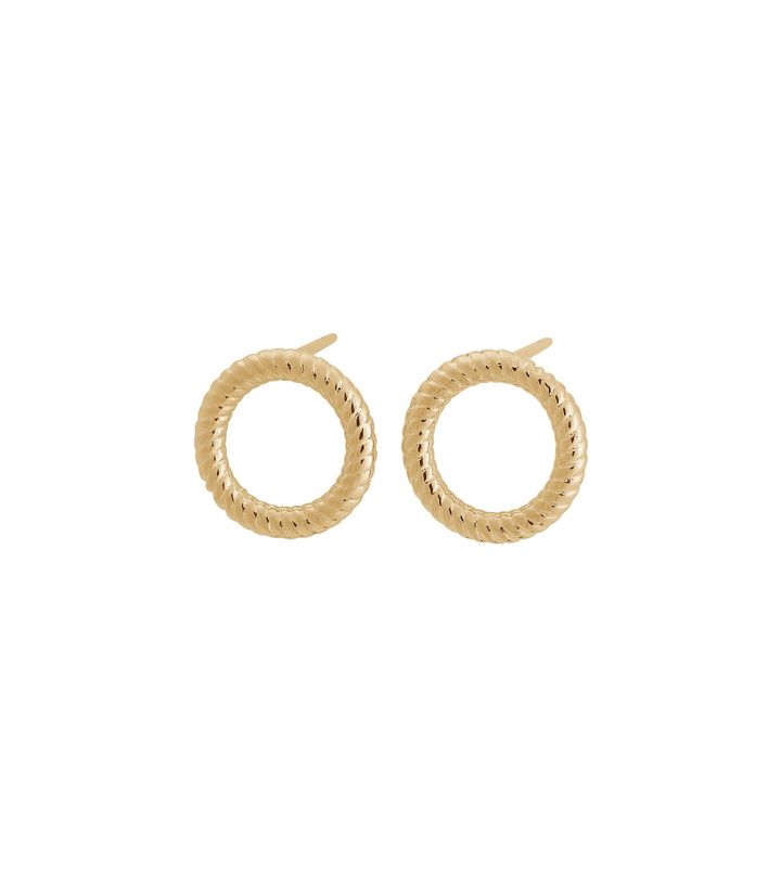 Rope Studs Gold