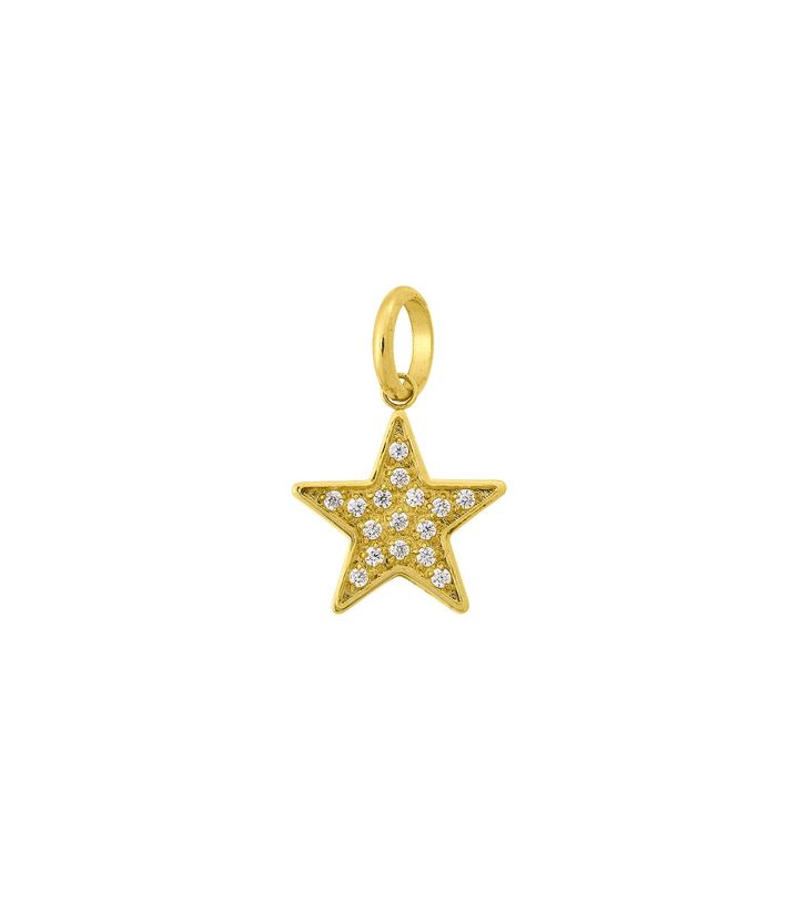 Star Sparkle Charm Gold