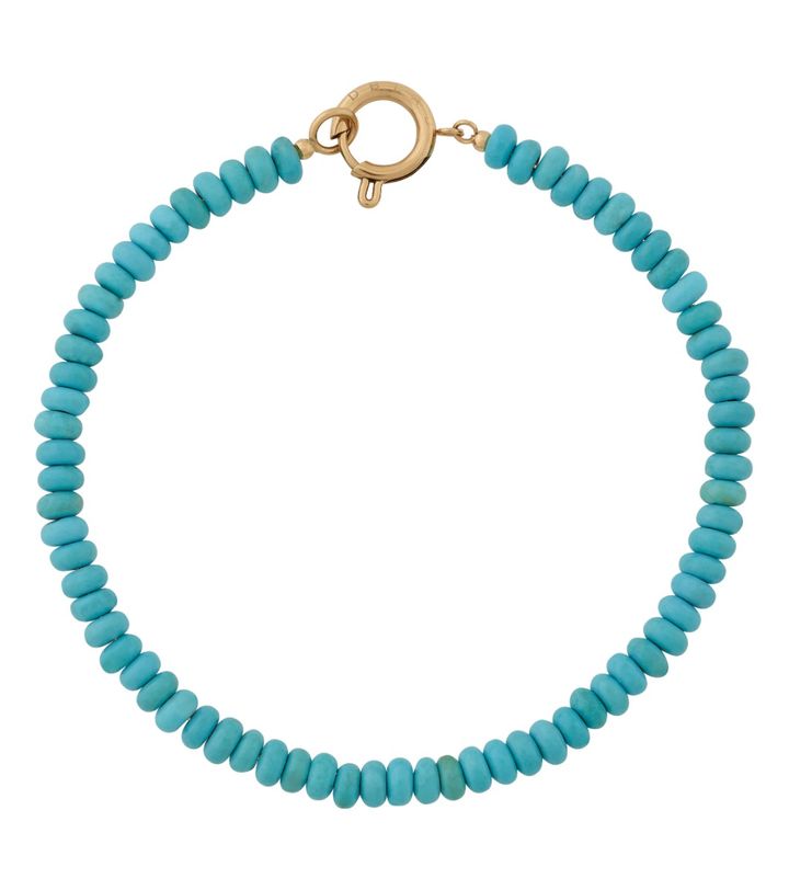 Summer Beads Bracelet Turquoise Gold