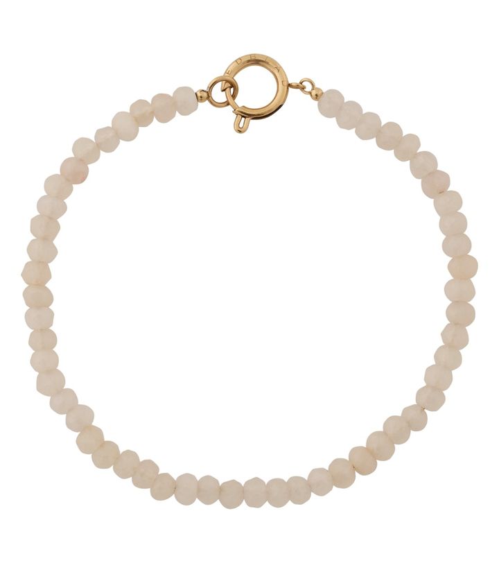 Summer Beads Bracelet White Gold