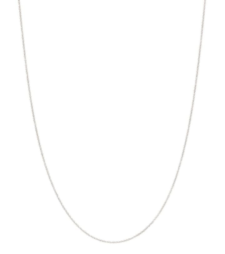 Tinsel Thin Necklace Steel
