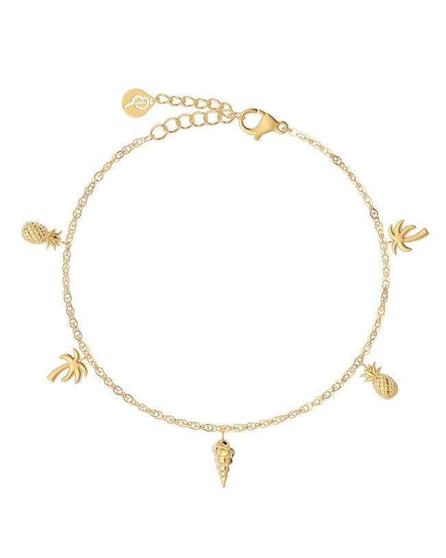 Tropic Bracelet Multi Gold